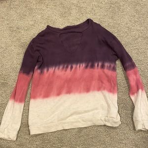 Vici Dolls Tie Dye Ombré Sweatshirt